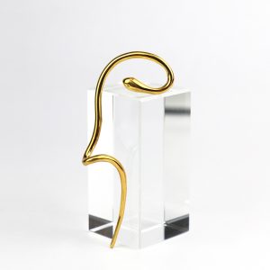 Bague d’Oreille Serpent Argent Plaqué Or