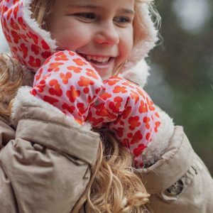 Moufles Imperméables Fleurs Léo | Enfant