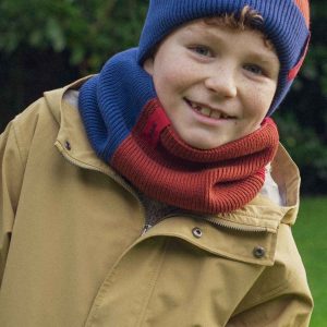 Snood Tricolore Bleu High Five | Enfant
