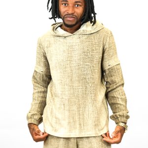 Sweatshirt Unisex Modulable Beige