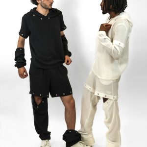 Pantalon Jogging Unisex Modulable noir