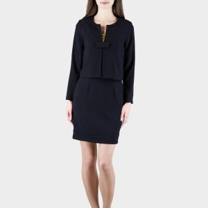 Tailleur jupe droite Noir