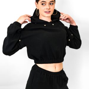 Sweathirt Transformable Noir