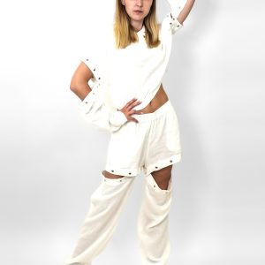 Survêtement Transformable Blanc