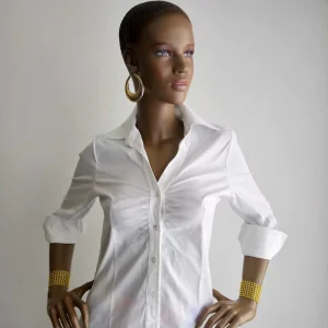 Chemise BLANCHE cintrée