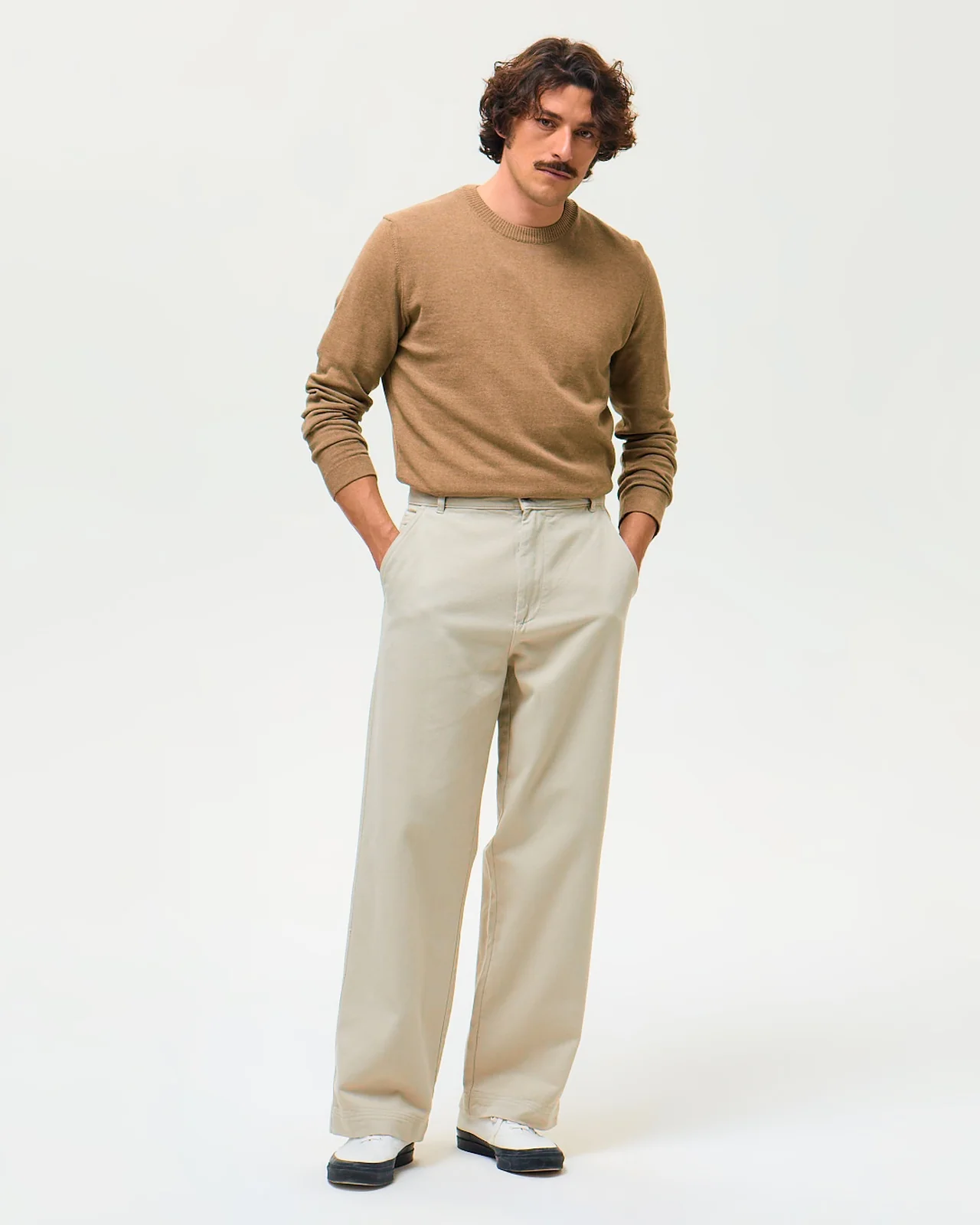 DAVIS Drill - Beige Carrare