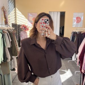 Chemise Zoé Marron