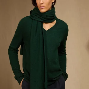 KELLY écharpe cyprès 100% cachemire