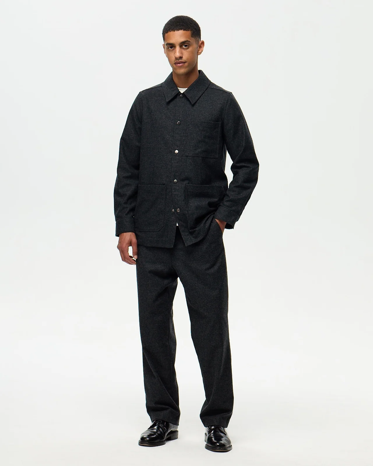 LEONARD Rayures - Gris Anthracite – Image 4