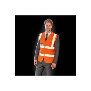 Gilet de sécurité zippé