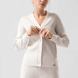 Cardigan en maille côtelée Demi