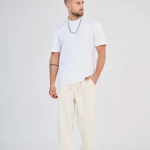 Pantalonen Lin Blanc Cassé