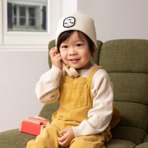 Bonnet The Gang Crème | Enfant